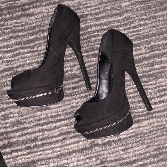 ALDO zippered high heels - Picture 1 of 6